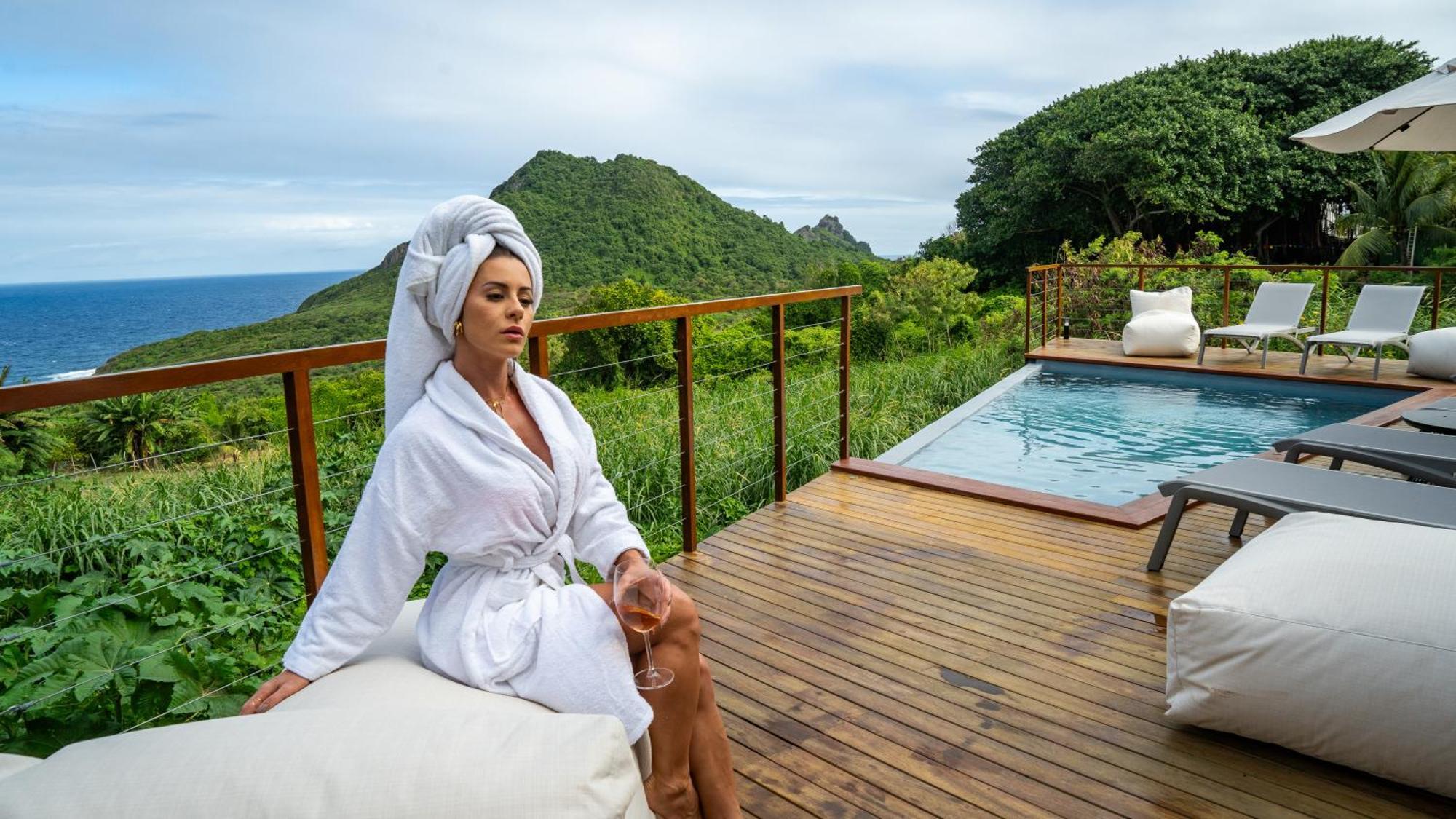 Pousada Triangulo Grega Fernando de Noronha Bagian luar foto